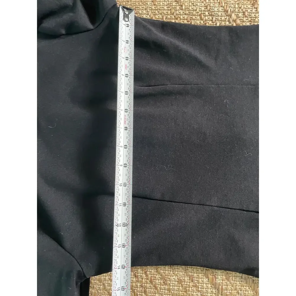 J.Crew long sleeve fitted Dress Black SZ 4